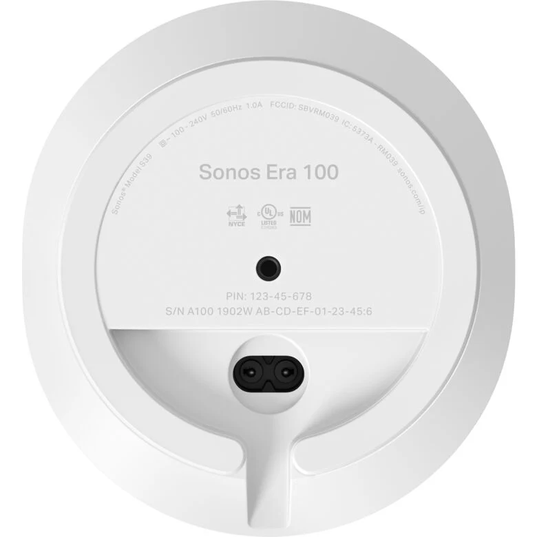 Sonos Era 100 Altoparlante portatile stereo Nero