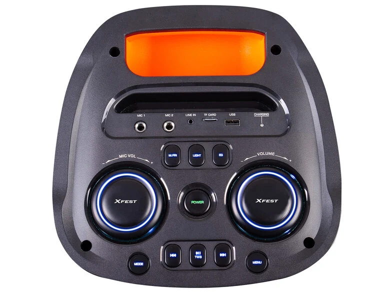 Trevi XF 780 KB altoparlante 2-vie Nero Con cavo e senza cavo