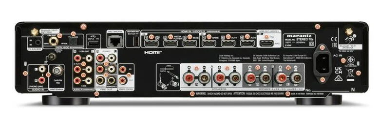 Marantz STEREO 70 S Amplificatore AV 2.2 stereo Slim, con HDMI 8K e streaming HEOS®