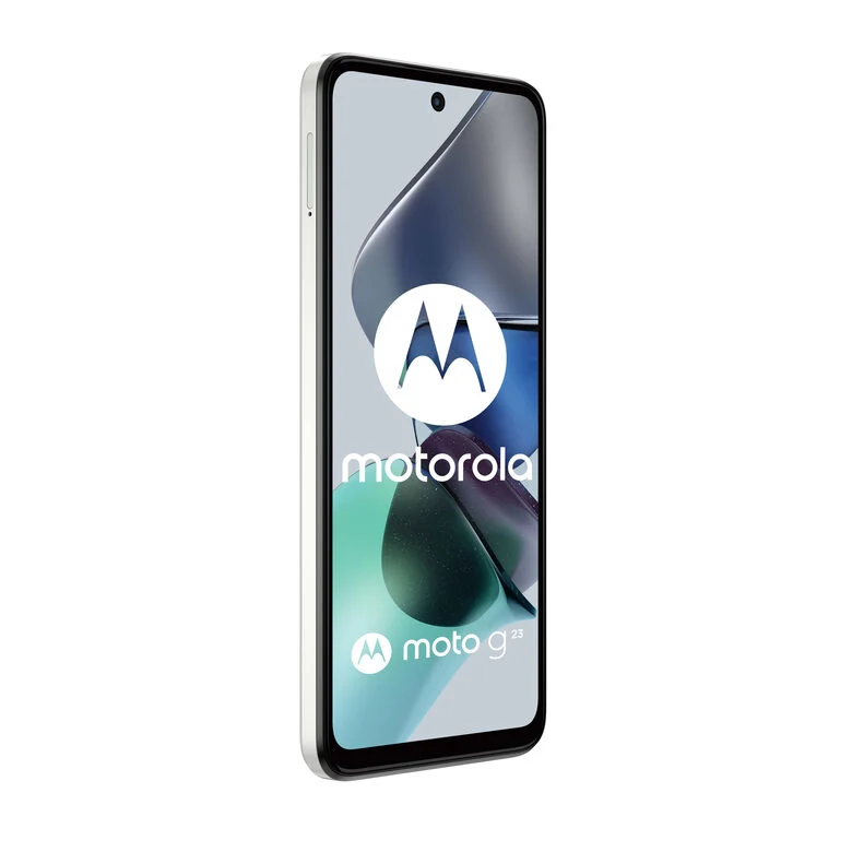 Motorola moto g23 (tripla fotocamera 50 MP, batteria 5000 mAH, Dolby Atmos Stereo Speakers, 8/128 GB espandibile, Display 6.53" 90Hz, NFC, Dual SIM, Android 13), cover inclusa