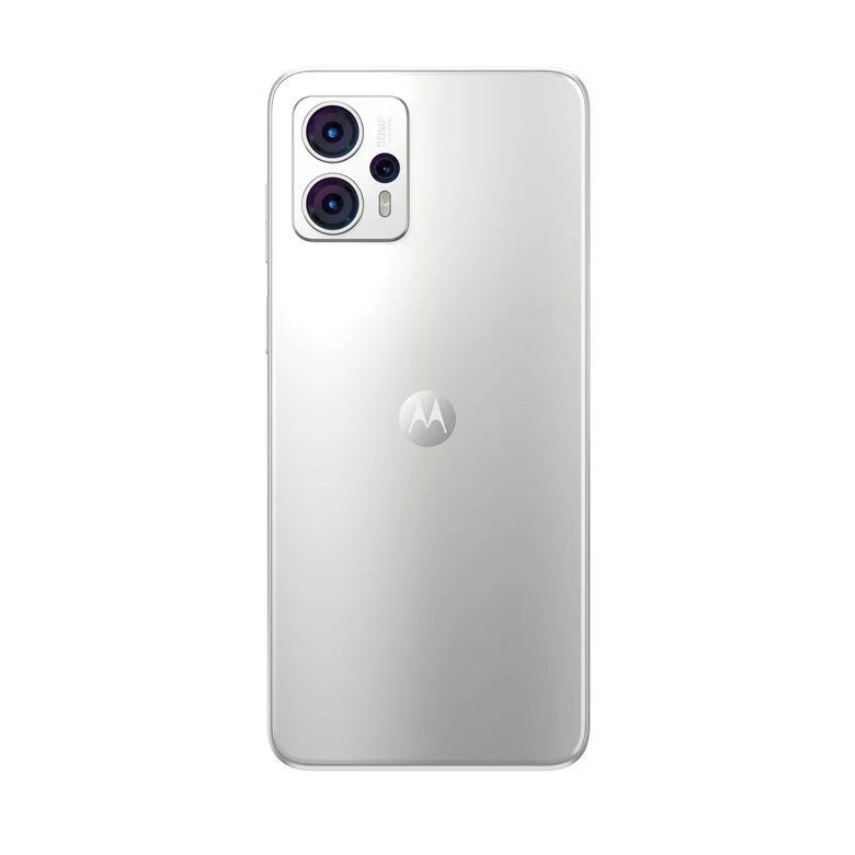 Motorola moto g23 (tripla fotocamera 50 MP, batteria 5000 mAH, Dolby Atmos Stereo Speakers, 8/128 GB espandibile, Display 6.53" 90Hz, NFC, Dual SIM, Android 13), cover inclusa