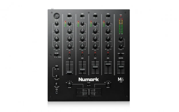 Numark M6 USB 4 canali Nero