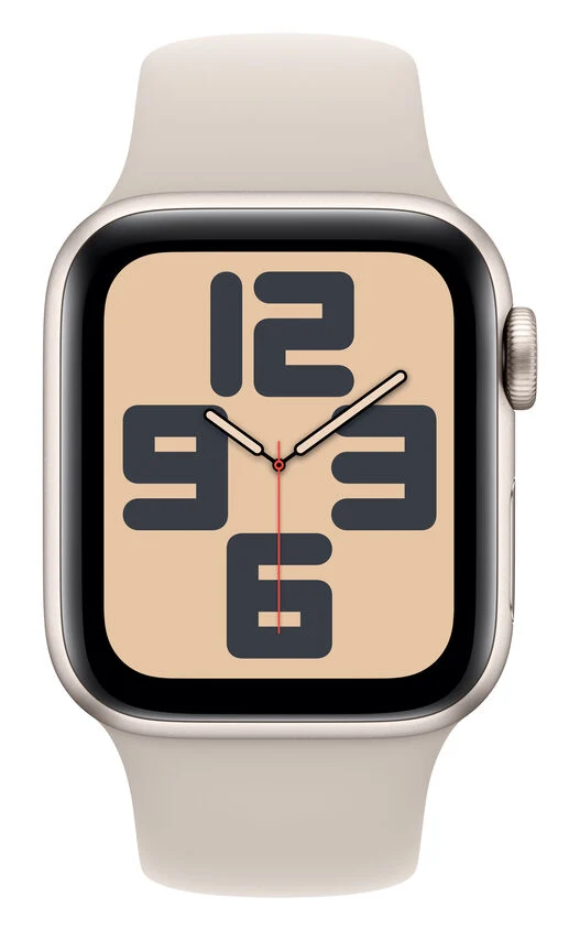Apple Watch SE GPS Cassa 40mm in Alluminio Galassia con Cinturino Sport Galassia - S/M