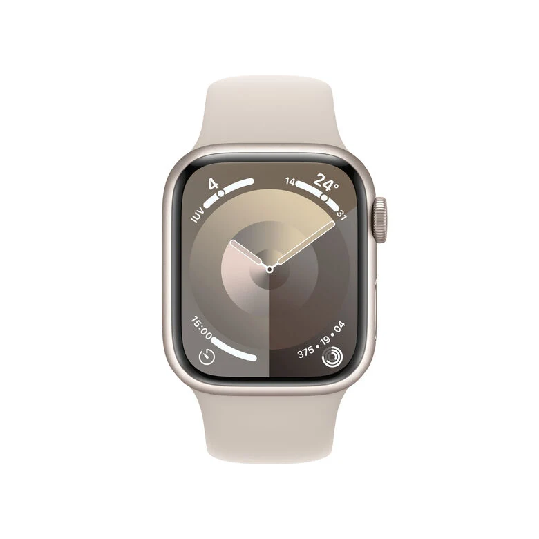 Apple Watch Series 9 GPS + Cellular Cassa 41mm in Alluminio Galassia con Cinturino Sport Galassia - S/M