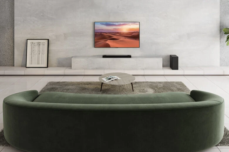 LG Soundbar S75Q 380W 3.1.2 canali, Meridian, Dolby Atmos