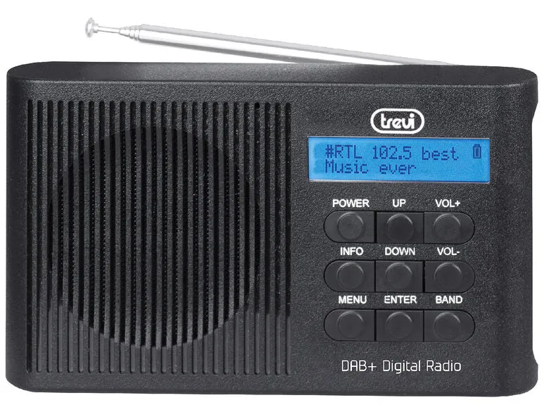 Trevi DAB 7F91 R Portatile Digitale Nero