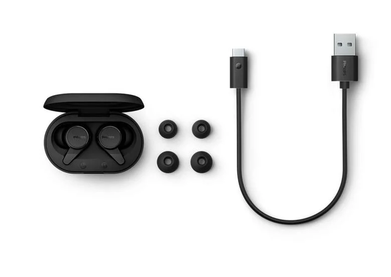 Philips 1000 series TAT1207BK/00 cuffia e auricolare Cuffie Wireless In-ear Bluetooth Nero