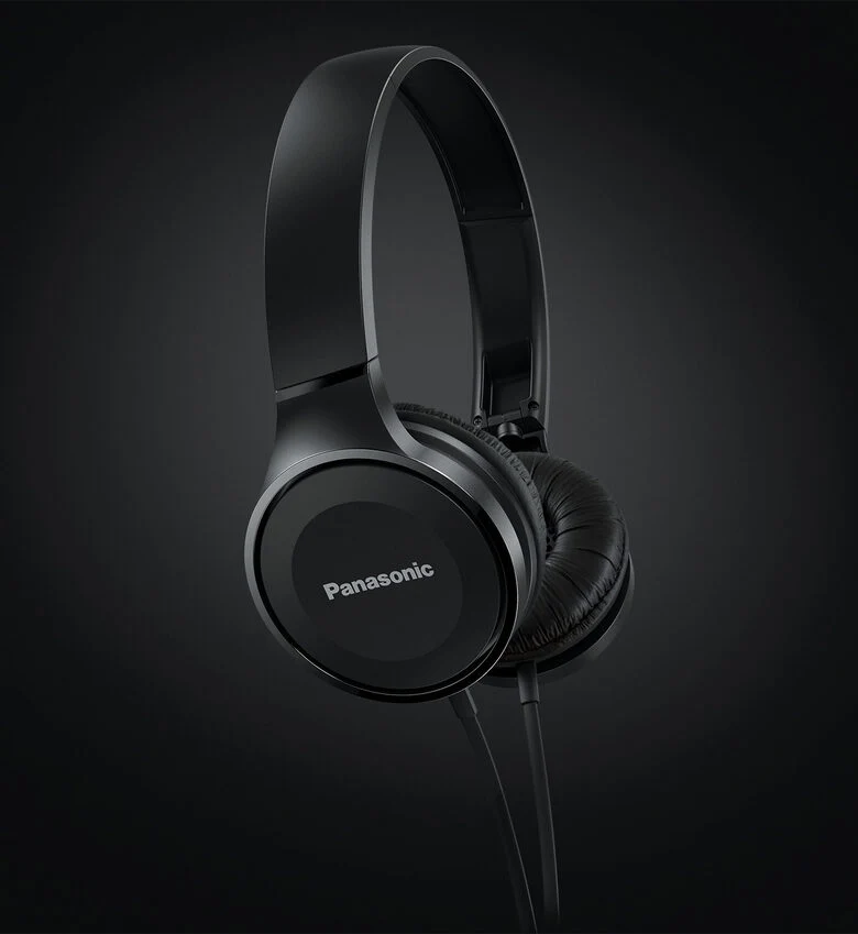 Panasonic RP-HF100ME Auricolare Cablato A Padiglione Musica e Chiamate Nero