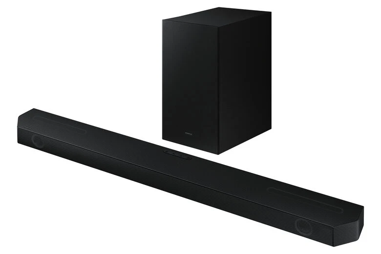 Samsung Soundbar HW-Q600B/ZF con subwoofer 3.1.2 canali 360W, suono immersivo e ottimizzato, effetto cinema surround, gaming mode