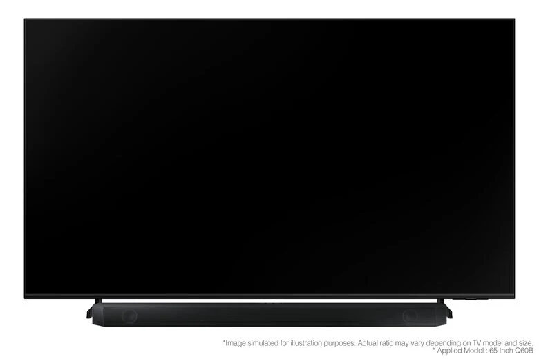 Samsung Soundbar HW-Q600B/ZF con subwoofer 3.1.2 canali 360W, suono immersivo e ottimizzato, effetto cinema surround, gaming mode