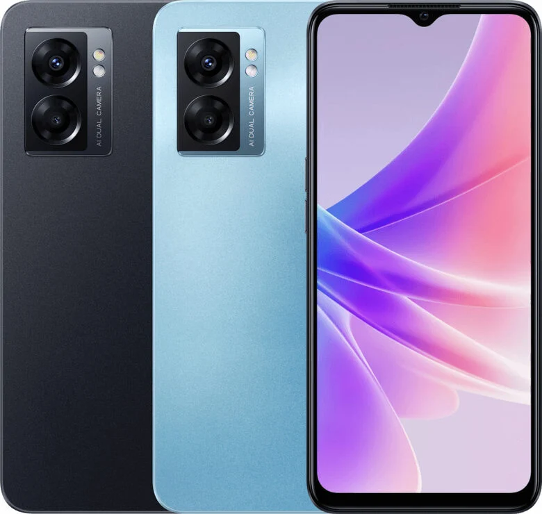 OPPO A77 5G 16,7 cm (6.56") Doppia SIM Android 12 USB tipo-C 6 GB 128 GB 5000 mAh Blu