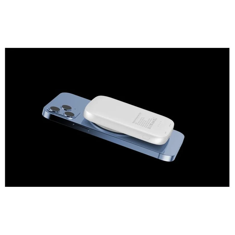 TUNIT TTMGPB50 batteria portatile 5000 mAh Carica wireless Bianco