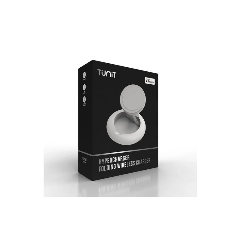 TUNIT TTMSWI00 Caricabatterie per dispositivi mobili Smartphone Bianco AC Carica wireless Interno