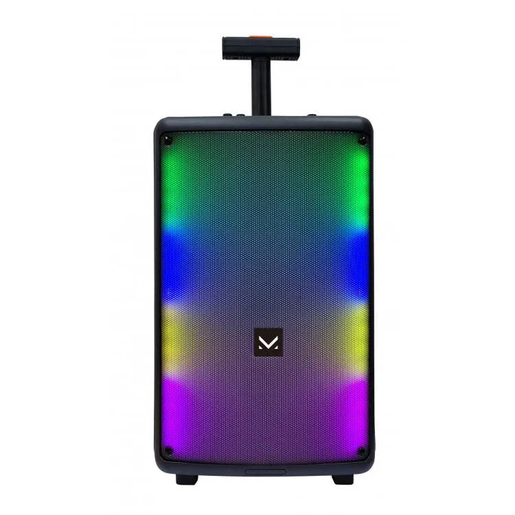 New Majestic Flame T8 Sistema PA trolley 30 W Nero