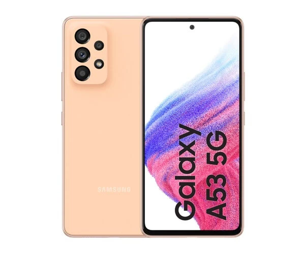 TIM Samsung Galaxy A53 5G 16,5 cm (6.5") Dual SIM ibrida USB tipo-C 6 GB 128 GB 5000 mAh Arancione