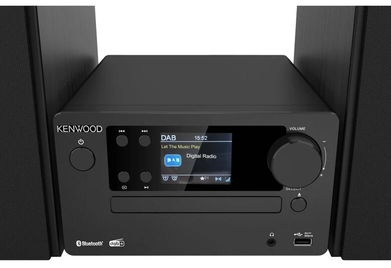 Kenwood Electronics M-725DAB-B set audio da casa Microsistema audio per la casa 50 W Nero