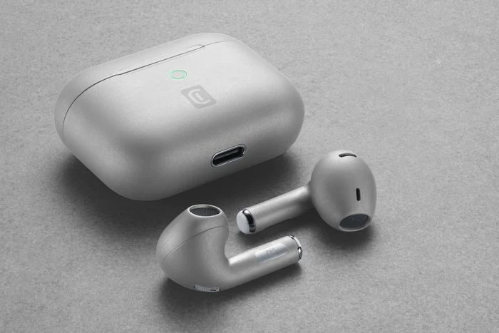 Cellularline Crystal Auricolare Wireless In-ear Musica e Chiamate Bluetooth Grigio