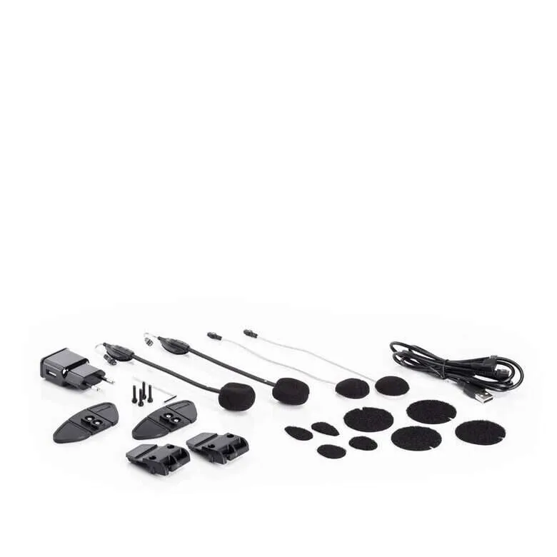 Midland BTX2 Pro S coppia di interfono da moto 1200 m Nero, Blu