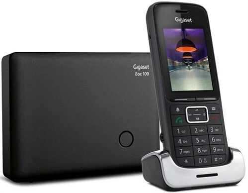 Gigaset Premium 300 Telefono DECT Identificatore di chiamata Nero, Argento
