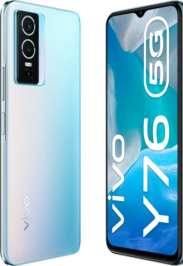 VIVO Y76 5G 16,7 cm (6.58") Doppia SIM Android 12 USB tipo-C 8 GB 128 GB 4100 mAh Blu
