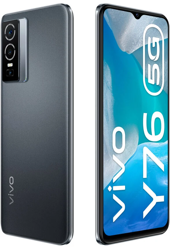 VIVO Y76 5G 16,7 cm (6.58") Doppia SIM Android 12 USB tipo-C 8 GB 128 GB 4100 mAh Nero