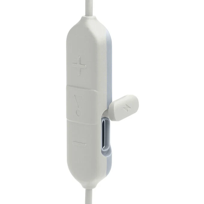 JBL Endurance Run 2 Cuffie Wireless In-ear Calls/Music/Sport/Everyday USB tipo-C Bluetooth Bianco