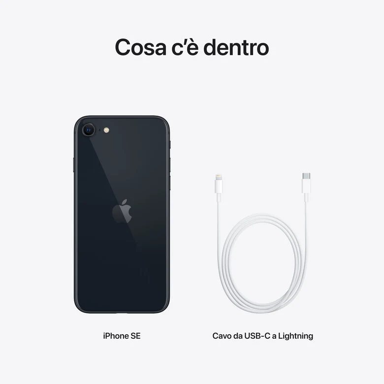 Apple iPhone SE 128GB Mezzanotte