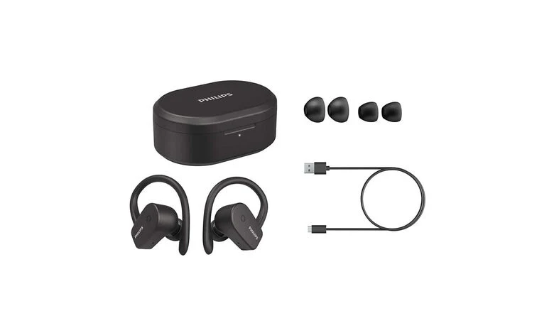 Philips TAA5205BK/00 cuffia e auricolare Wireless A clip, In-ear Sport Bluetooth Nero