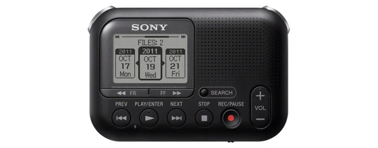 Sony ICDLX30 IC Nero