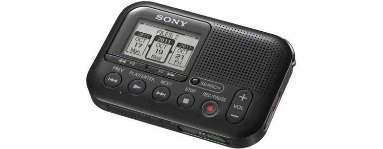 Sony ICDLX30 IC Nero