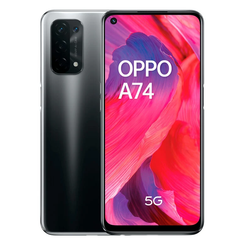 TIM OPPO A74 5G 16,5 cm (6.5") Doppia SIM ColorOS 11.1 USB tipo-C 6 GB 128 GB 5000 mAh Nero