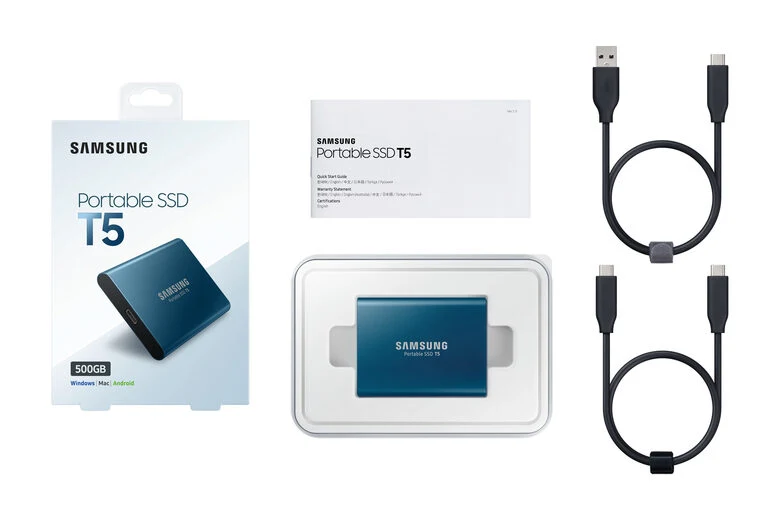 Samsung Portable SSD T5 USB 3.1 500GB