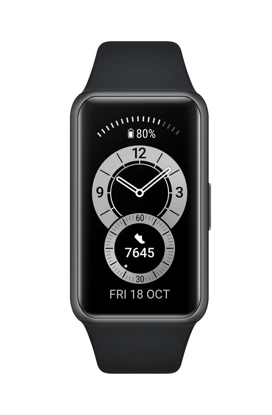 Huawei Band 6 AMOLED Braccialetto per rilevamento di attività 3,73 cm (1.47") Nero
