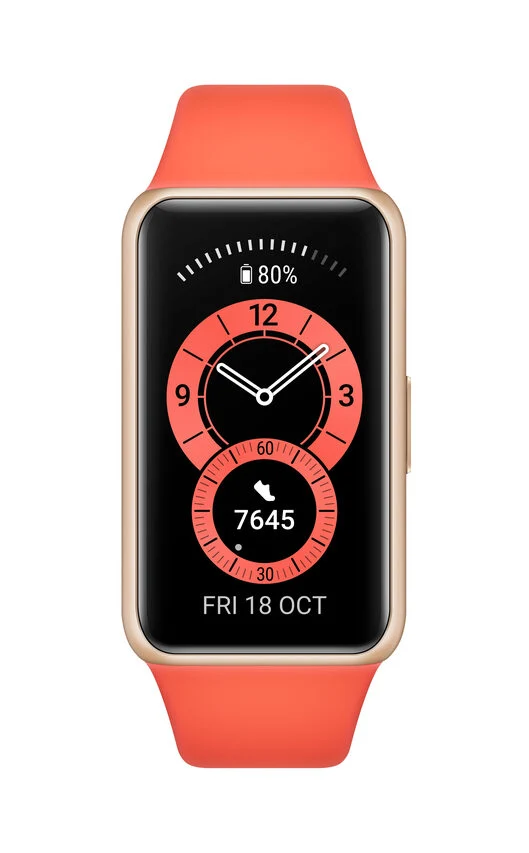 Huawei Band 6 AMOLED Braccialetto per rilevamento di attività 3,73 cm (1.47") Rosso