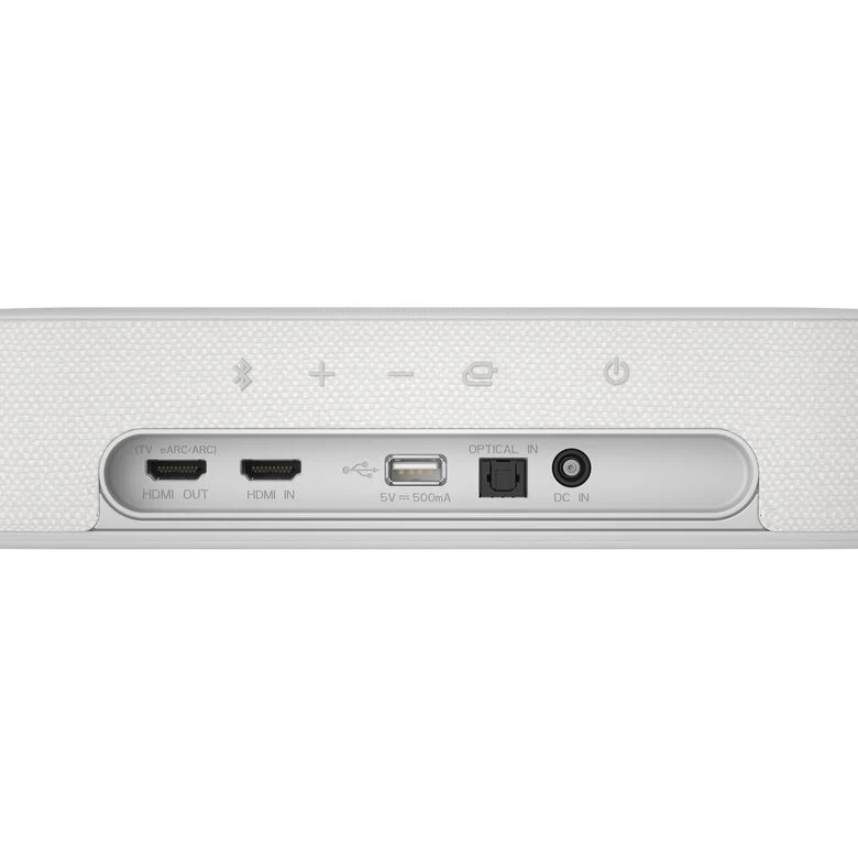 LG Eclair QP5 Soundbar compatta 320W 3.1.2 canali Dolby Atmos DTS:X - Bianca