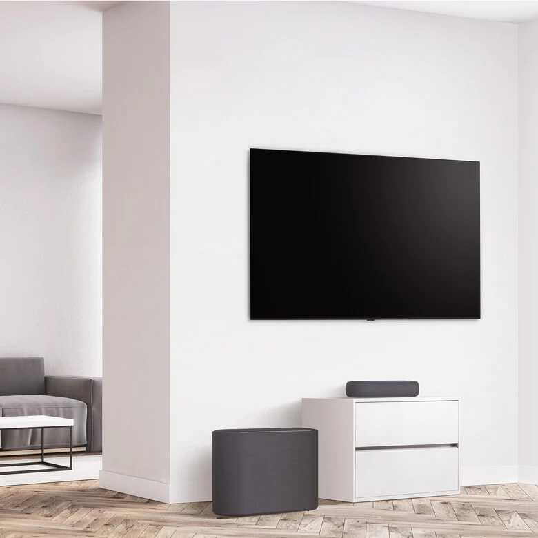 LG Eclair QP5 Soundbar compatta 320W 3.1.2 canali Dolby Atmos DTS:X - Nera