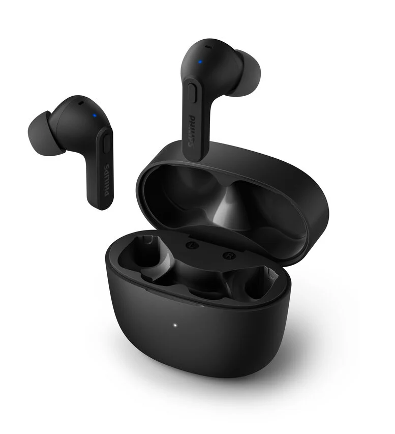 Philips 2000 series TAT2206BK/00 cuffia e auricolare Wireless In-ear Musica e Chiamate Bluetooth Nero