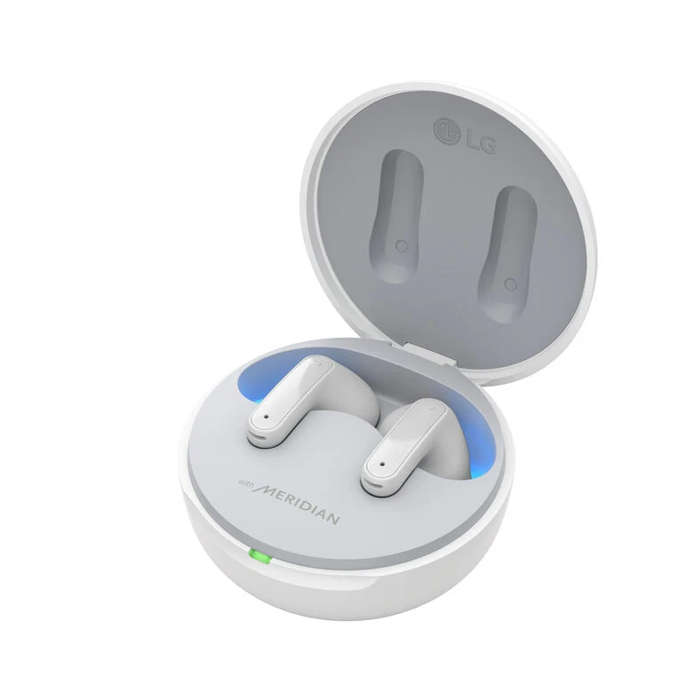 LG TONE Free FP5 - Cuffie True Wireless Bluetooth con ANC (Bianco)