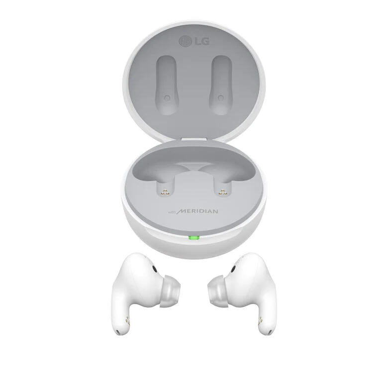 LG TONE Free FP5 - Cuffie True Wireless Bluetooth con ANC (Bianco)