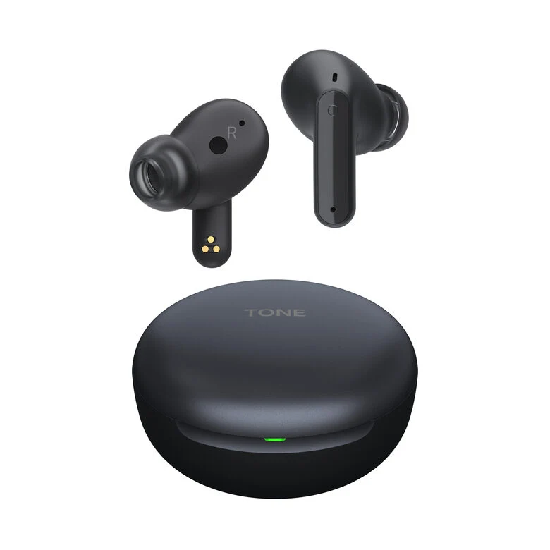 LG TONE Free FP5 - Cuffie True Wireless Bluetooth con ANC (Nero)