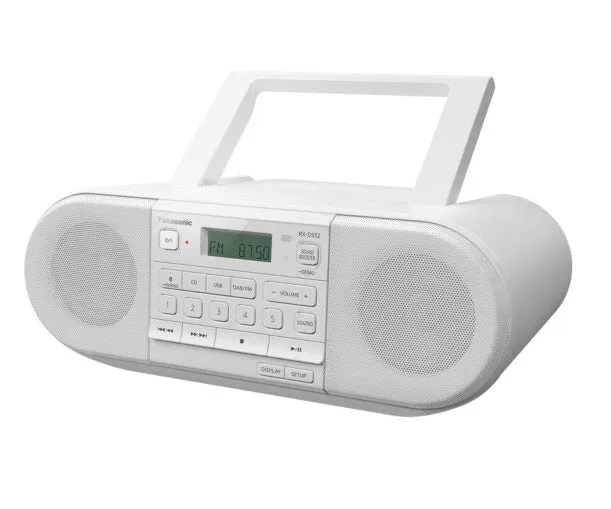 Panasonic RX-D552 Digitale 20 W Bianco