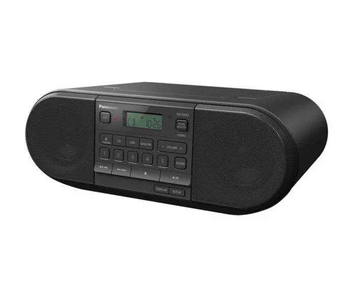 Panasonic RX-D552 Digitale 20 W Nero
