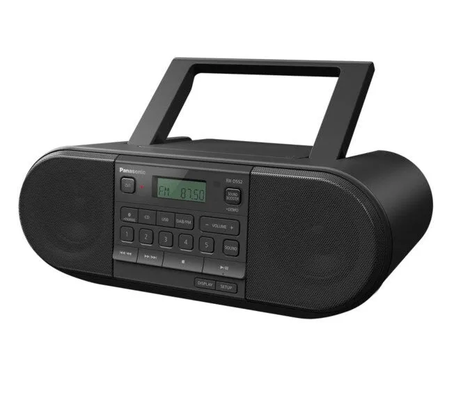 Panasonic RX-D552 Digitale 20 W Nero