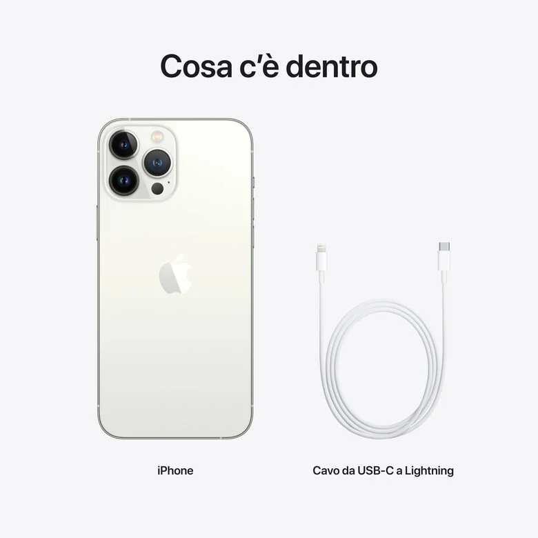 Apple iPhone 13 Pro Max 128GB Argento