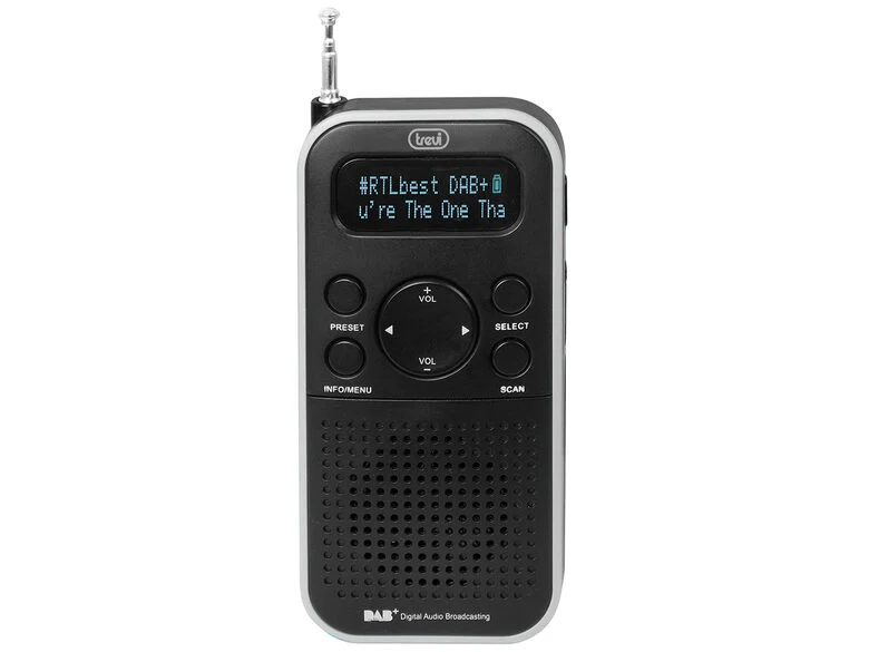 Trevi DAB 7F90 R Portatile Digitale Nero