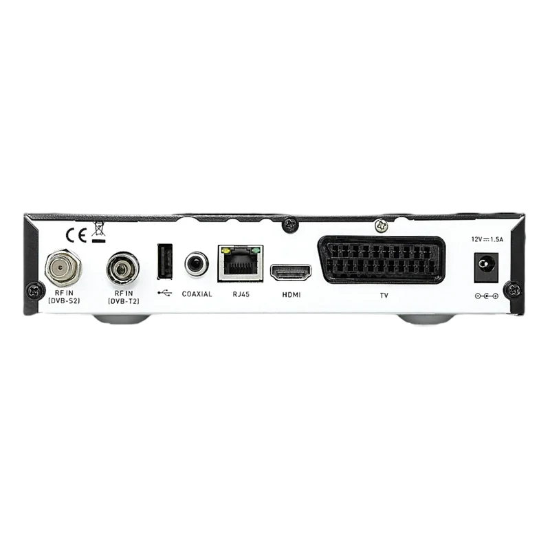 Telesystem TS4000 Combo Decoder Digitale terrestre / satellitare Full HD Nero