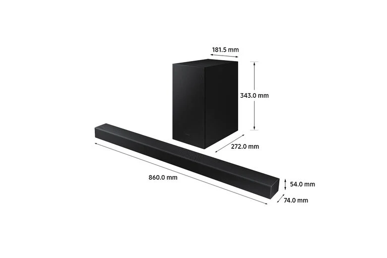 Samsung Soundbar HW-A450 Nero 2.1 canali 300 W