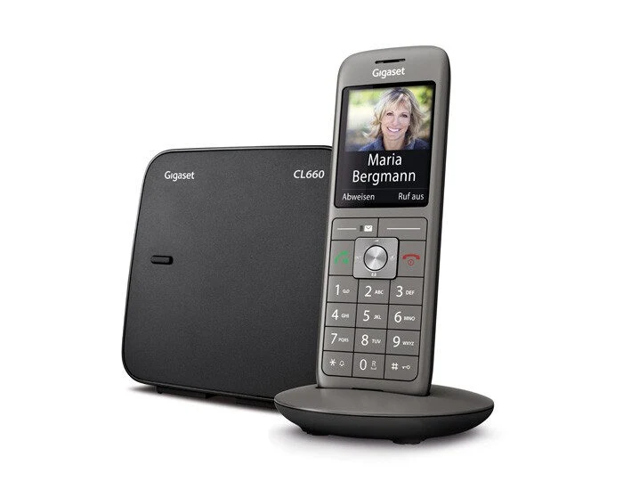 Gigaset CL660 Telefono analogico/DECT Identificatore di chiamata Antracite