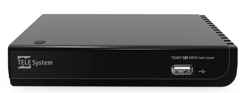 TELE System TS6821 Ethernet (RJ-45), Terrestre Full HD Nero