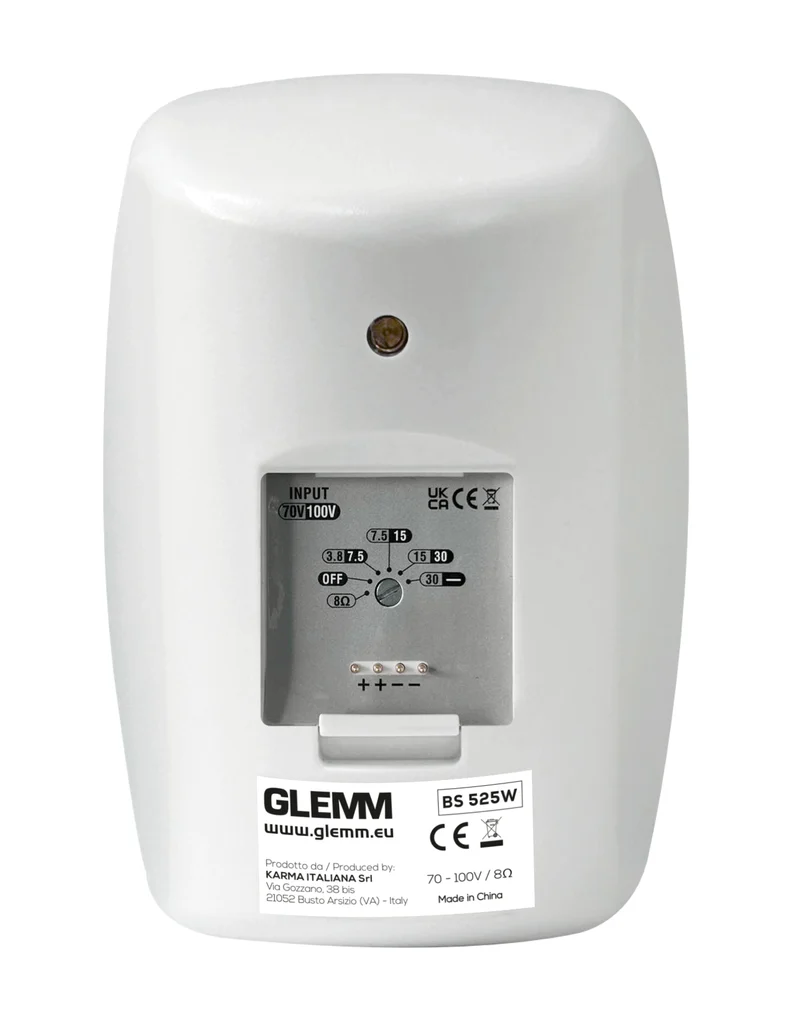 GLEMM BS AE580WI coppia casse 70/100v da 80W